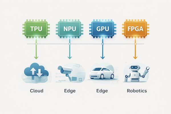 AI Chips Overview: TPU, NPU, GPU, and FPGA