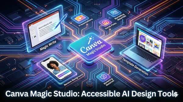 Canva Magic Studio: Accessible AI Design Tools