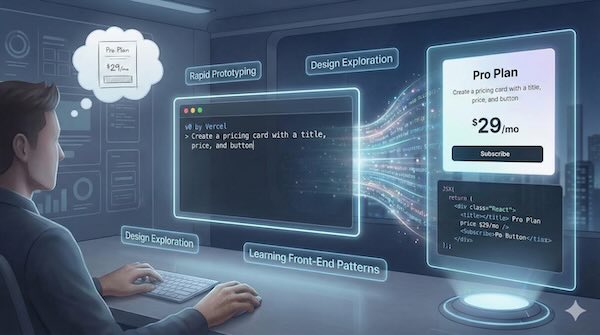 v0 by Vercel: AI-Generated UI Components