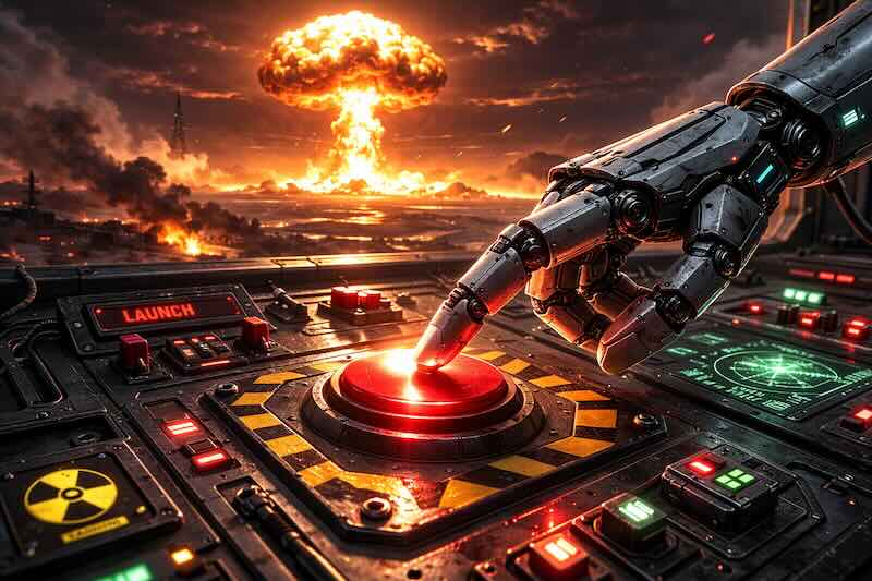 Study Finds AI Goes Nuclear in 95% of Wargames