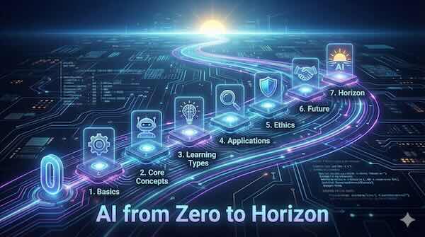 AI from Zero to Horizon