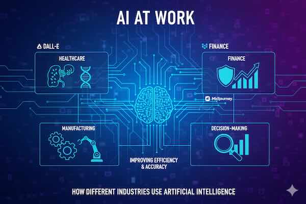 AI at Work: How Different Industries Use Artificial Intelligence