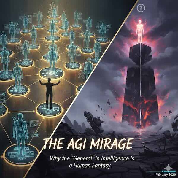 The AGI Mirage: Why the "General" in Intelligence is a Human Fantasy